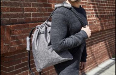 Cut-Resistant, lockable, Drawstring Bag
