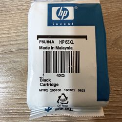 Genuine HP 63XL Black Ink Cartridge