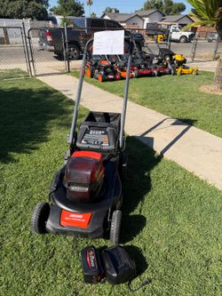 ECHO
56V 21 in. Cordless Battery 3-in-1 Walk Behind Self-Propelled Lawn Mower w/ (1) 5Ah Batteries and Rapid Charger