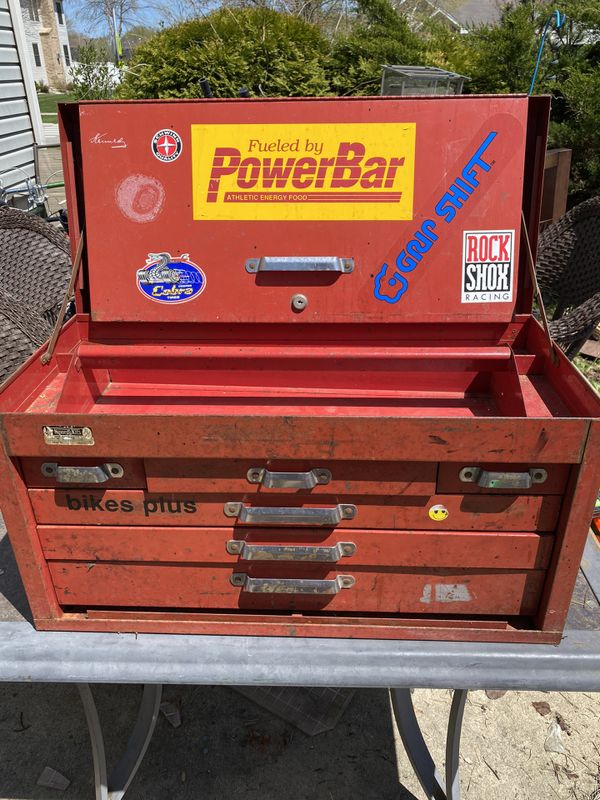 Rare RED KENNEDY KITS 260 MACHINIST , MECHANIC TOOL BOX 6 DRAWER