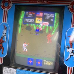 Vintage 80's ARCADE GAME - KARATE CHAMP 