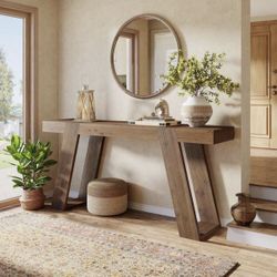 Narrow Console Table Entrance