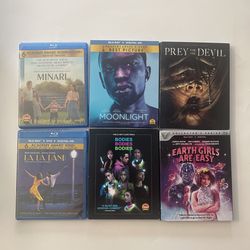 Lot Of 6 Brand New Blu Ray Movies
