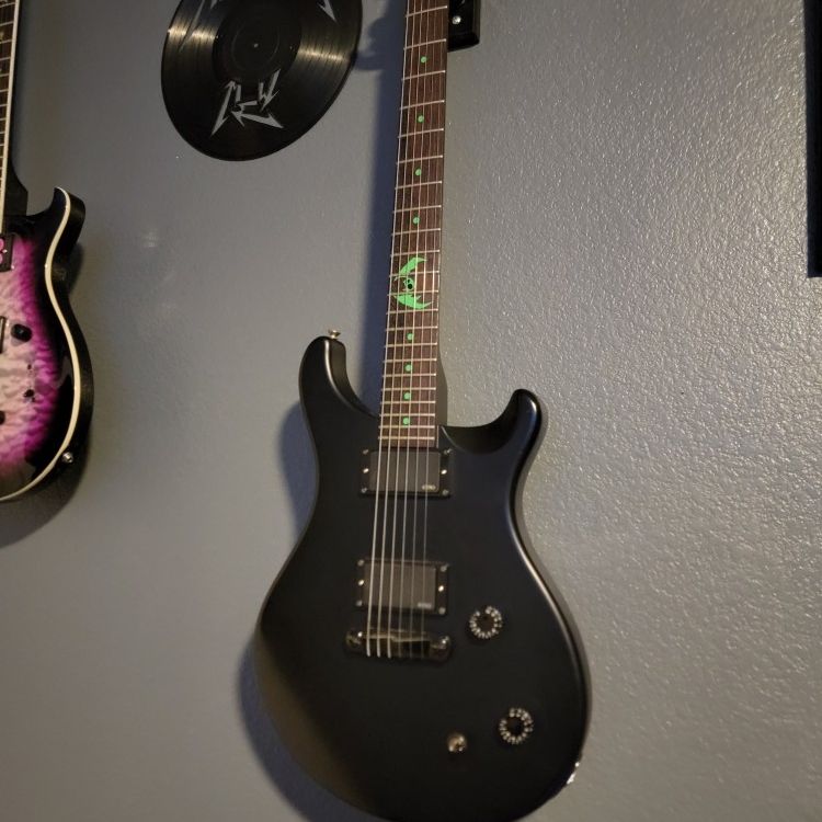 PRS Billy Martin SE ギター Used PRS SE Billy Martin Electric Guitar Matte Black | Cream