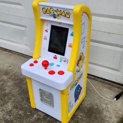 Arcade1Up Jr. Arcade Video Game Cabinet for Kids _ Pac-Man, Dig Dug, Galaga
