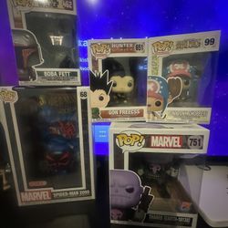 Anime Figures and Funko Pops