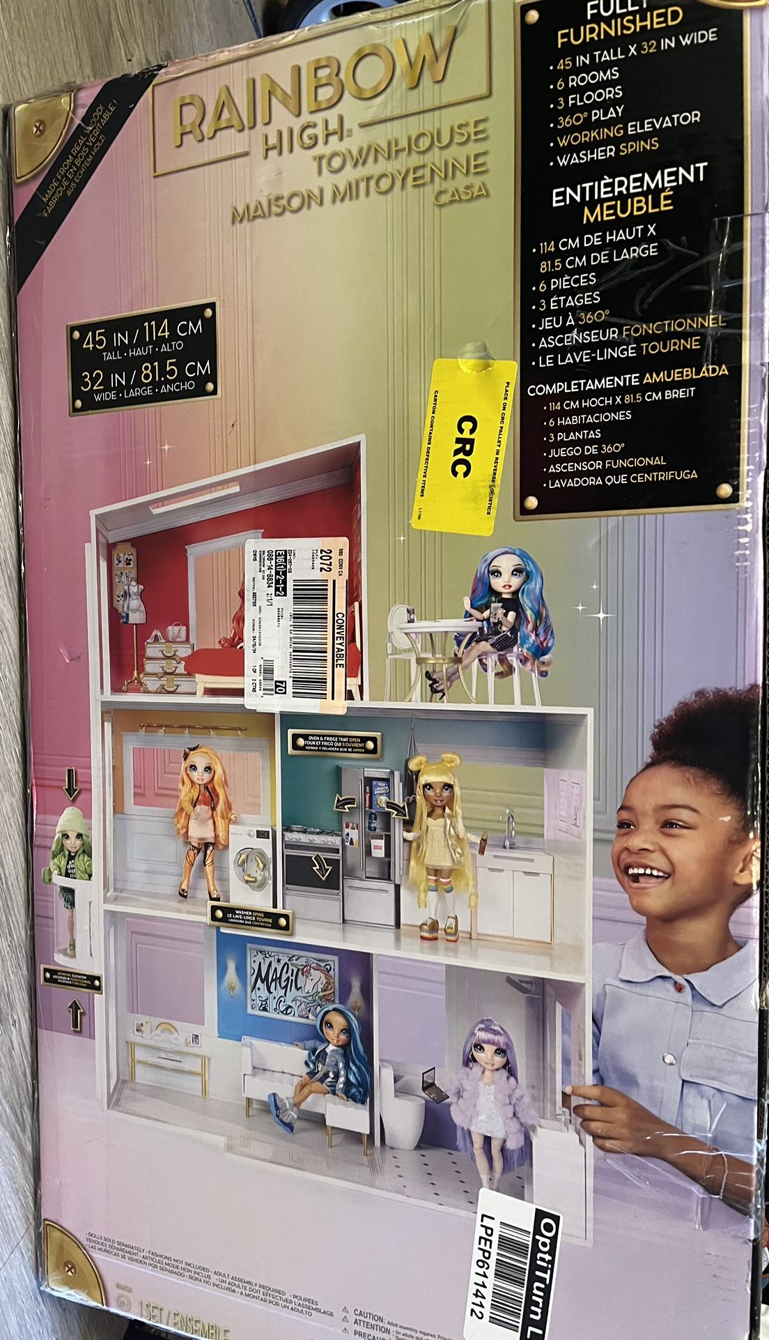Rainbow Doll House