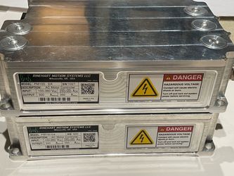 Cascadia Rinehart PM100DX EV Motor Controller Inverter 300V AC Dual Pair Tesla Leaf Swap