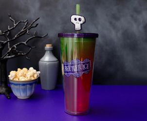 Beetlejuice Beetlejuice Cup W/Straw