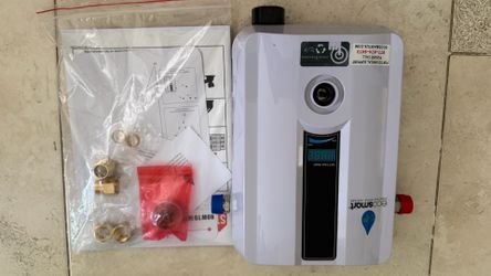 EcoSmart ECO 11 Electric Tankless Water Heater, 13KW at 240V New!!! Never Been Installed Endless On-Demand Hot Water; Consistent hot water when you ne