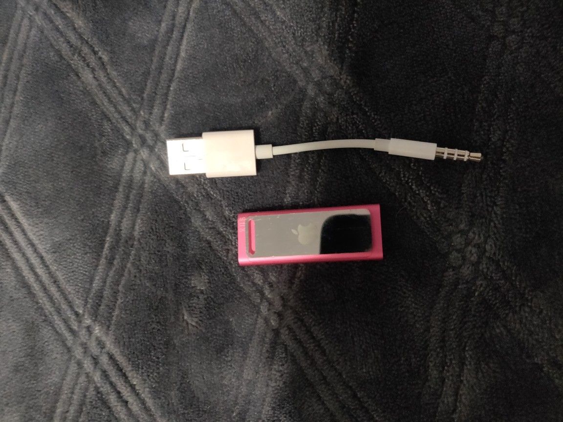 Pink iPod Shuffle