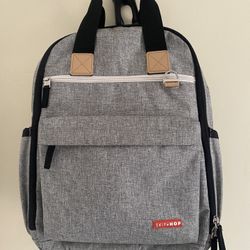 Skip Hop Diaper Backpack With Bottle Bag