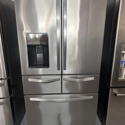Whirlpool 5 Door Stainless Steel Refrigerator-60 DAY WARRANTY 📍1008 Us 92 Seffner Fl 33584📍
