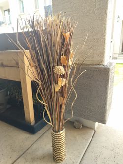 Real Dry plant floor decor