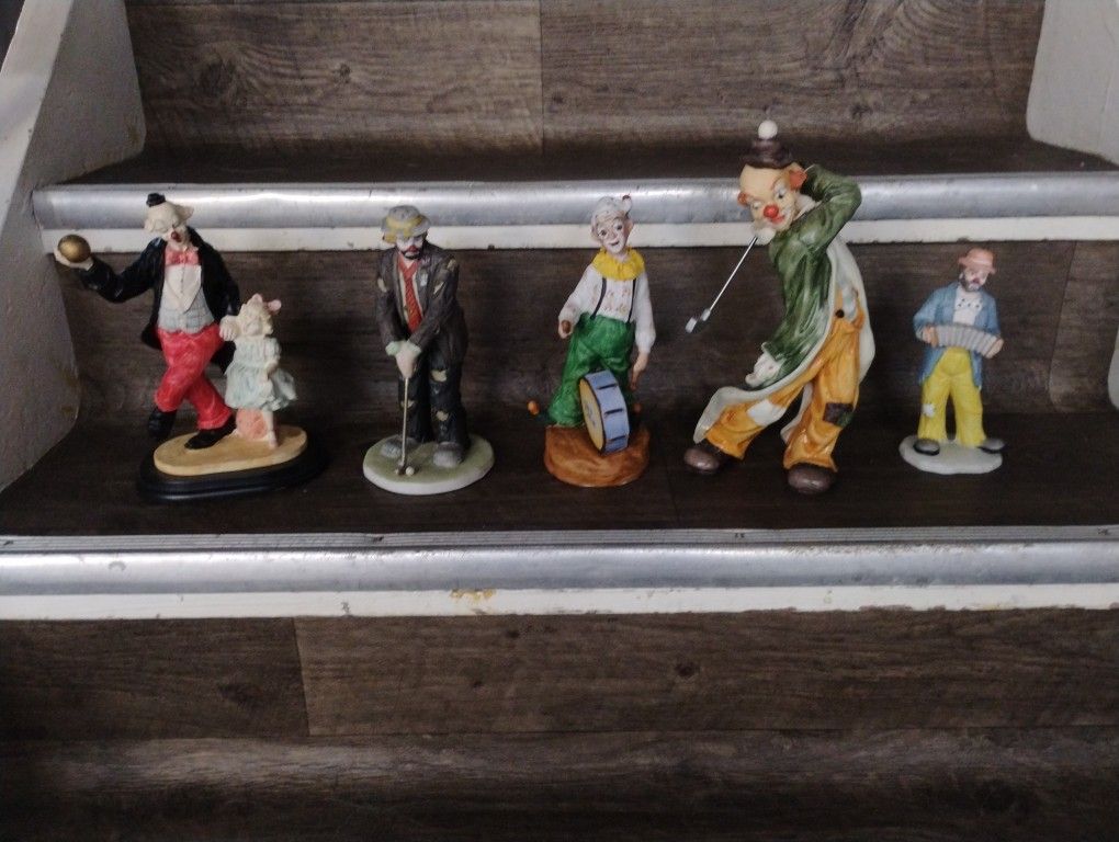 Clown Figurines