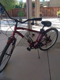 Wine Red Casoria Bike