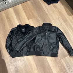 Men’s Faux Leather Jackets