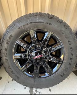 2026 GMC 2500 Sierra AT4 wheels ans tires