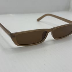 Skinny Rectangular Frame Sunglasses Unisex Trendy Fashion Shades UV400