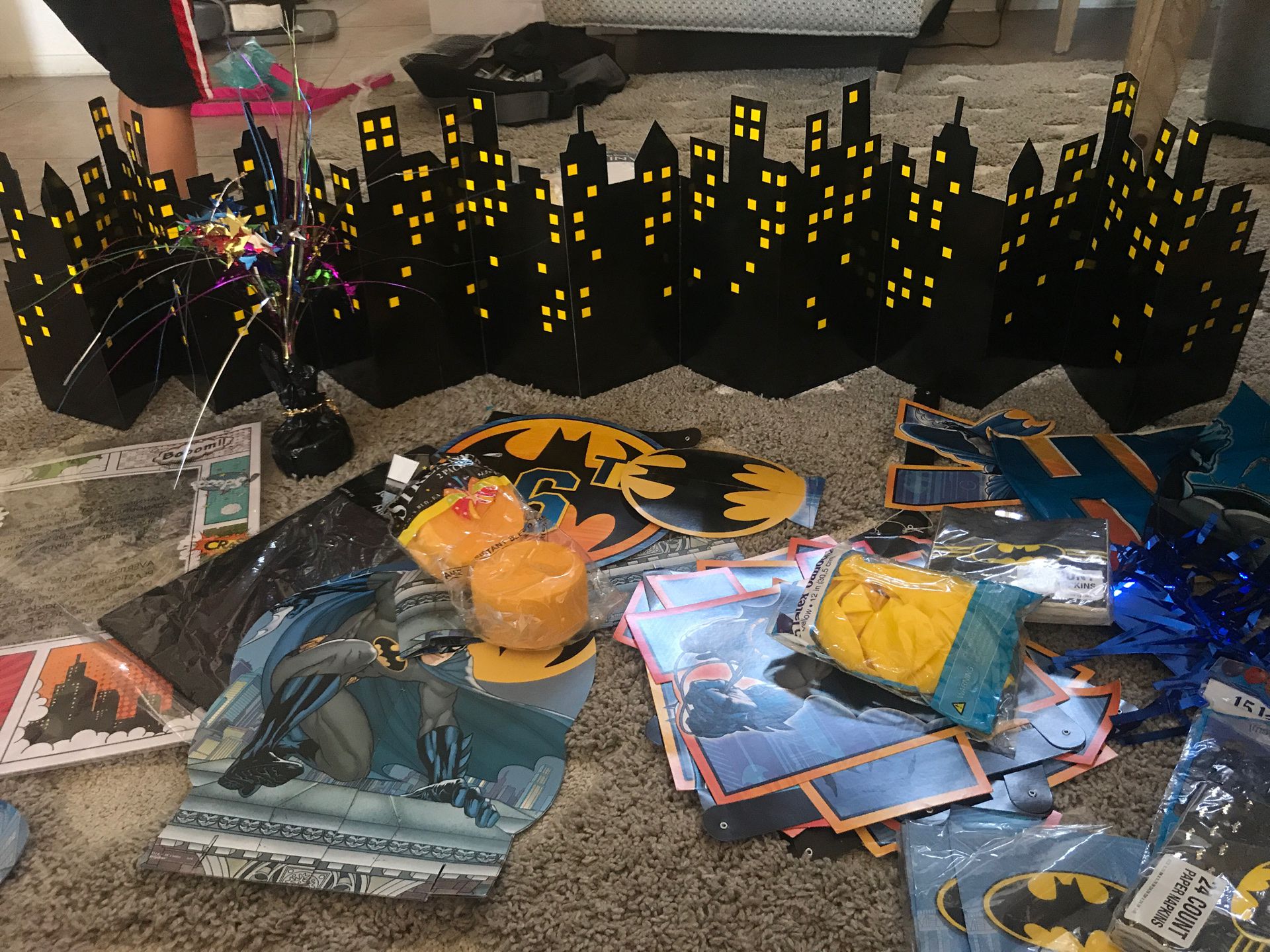 Batman decorations