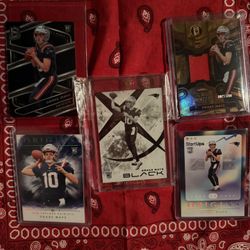 Drake Maye Rookie Card Lot 🔥 CASE HIT + Patch /499 | Super Bowl QB – Rising Value