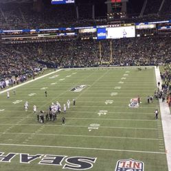 4 Seahawks Tickets  Preseason Vikings 