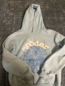 Baby sky blue spider