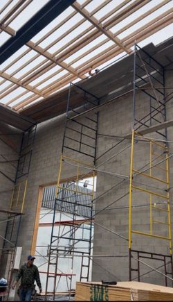 scaffolding ready to use