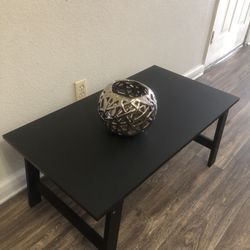 Like New Small Black Coffee Table 