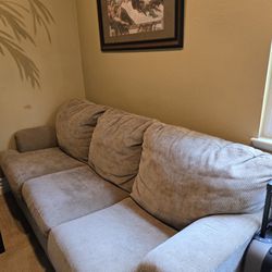 Couch/ Fold Out Queen Bed