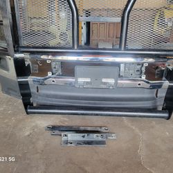 F350 front bumper with grill guard