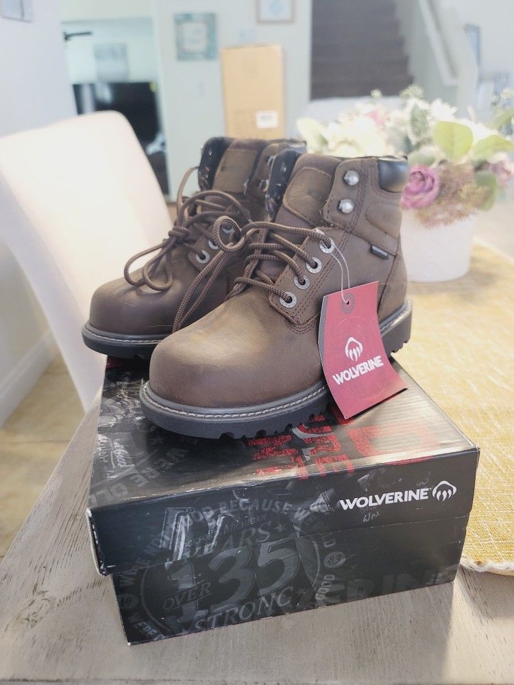 Wolverine Work Boots SIZE #7 Brand New