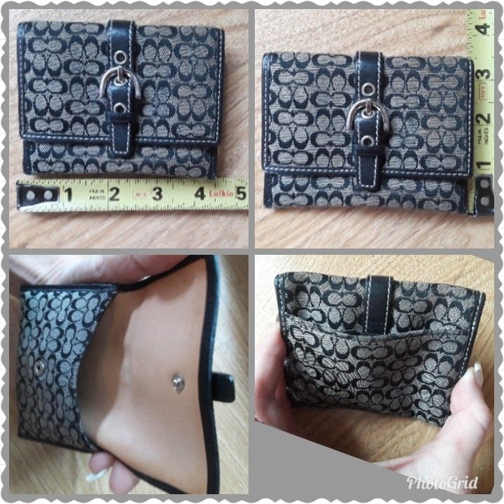 $5 small coach change / cardholder wallet