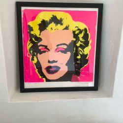 Marylin Monroe  By Andy Warhol