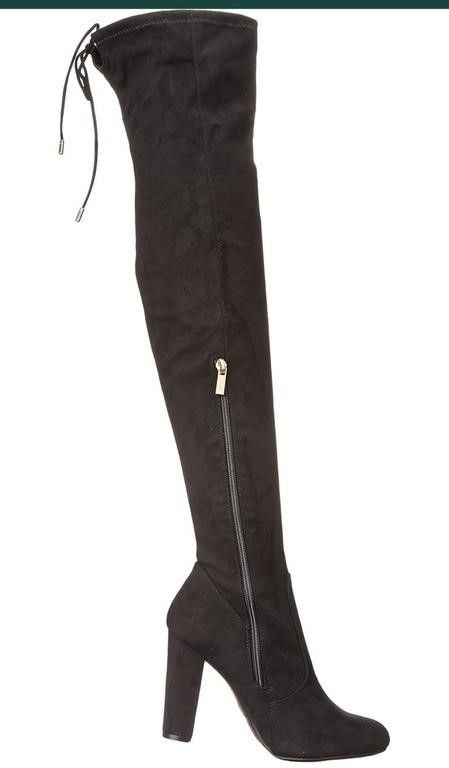 Journee Collection Women's Knee Boots size 8 black