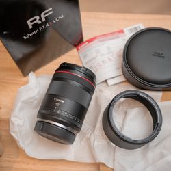 Canon rf 50mm f1.4 L Lens