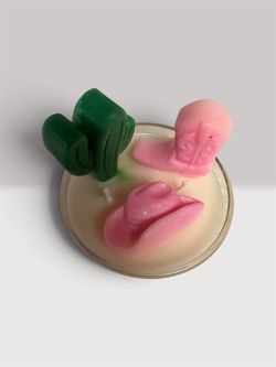 Cowgirl small candle
