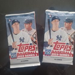 2019 Topps Series 1 Baseball cards.