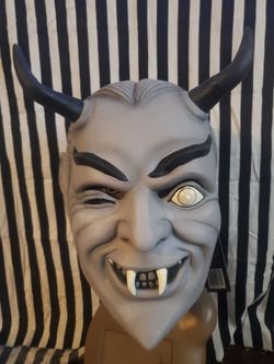 Mystic Seer B/W Twilight Zone Halloween Mask By  Trick Or Treat Studios New Devilish fun
 Ask For Video