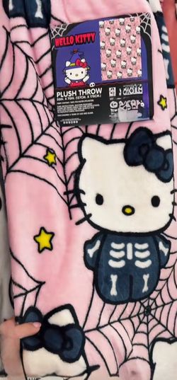 Hello kitty Halloween blanket