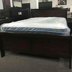 Queen bed frame