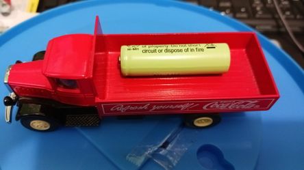 Old Ass Coca Cola Flat Bed Truck