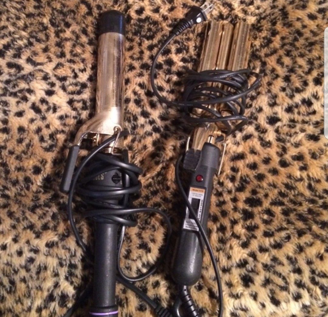 2 curling irons