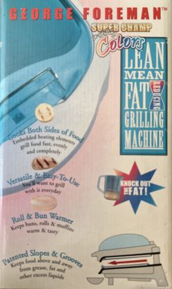 George Foreman Grill Machine 