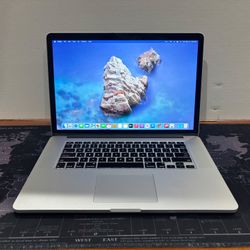 APPLE MACBOOK PRO 15” 2015 2.5Ghz CORE i7 16GB 500GB Fully Functional