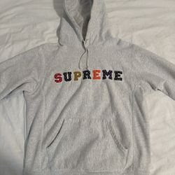 Supreme The Most Hooded Sweatshirt Ash Grey