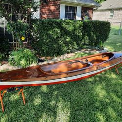 14 Ft Wooden Kayak 