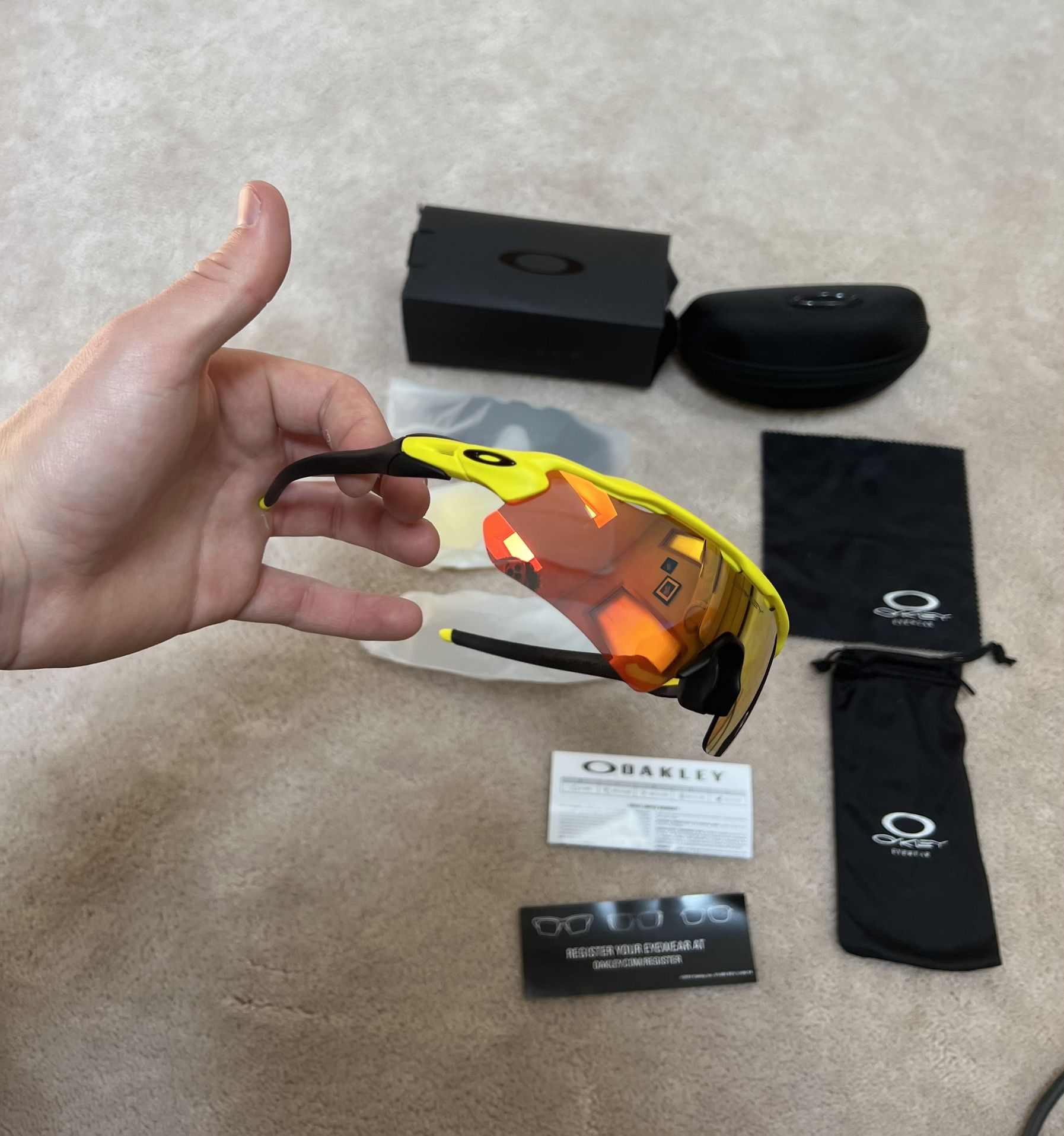 Oakley radar ev outlet path fire iridium