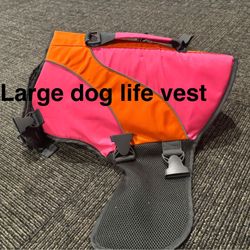 Large Dog Life Vest 