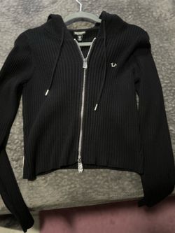 True Religion black jacket size large